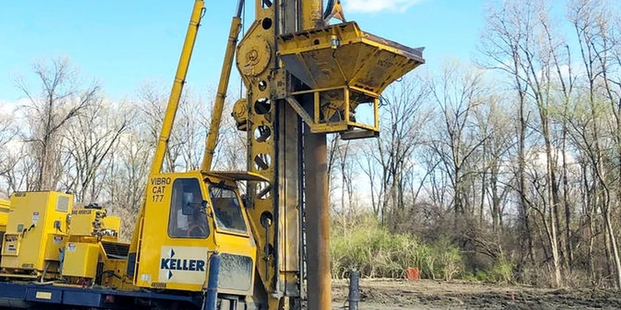 Vibrocompaction Design in Peoria Illinois: Ground Densification for Deep Soils